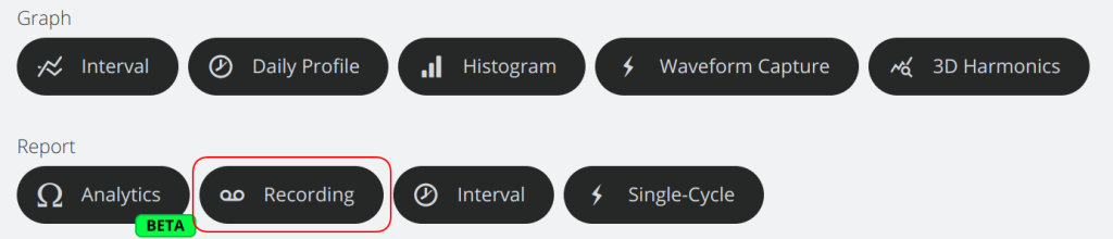 Figure 3. Recording Reports