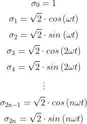 Figure 2 shows the first 11 σ basis functions in this vector space. This basis is orthonormal with respect to the inner product