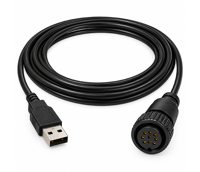 USB-A to 9-Pin Comm Connector Cable