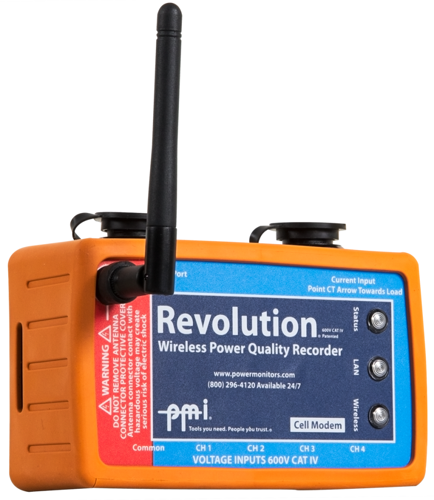 Figure 3. Cell Revolution Power Quality Recorder