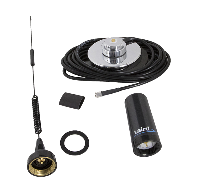 The Revolution Cell Antenna Kit comes with a omnidirectional antenna, heat shrink, Phantom antenna, and a magnetic mount with a 12' cable.