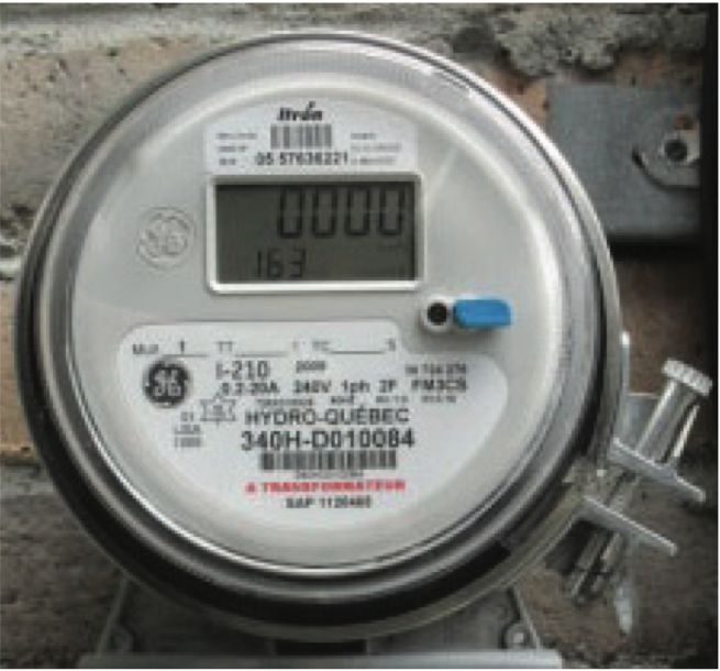 Figure 2. Electronic meter