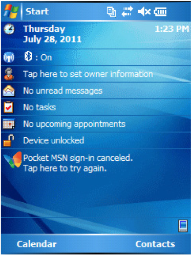 Figure 1. Disabling Bluetooth