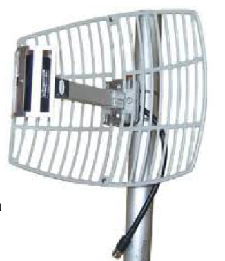 Figure 7. Pattern of the antenna currently installed with the Cell Revolution under ideal conditions.