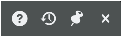 Figure 6. Common window management buttons