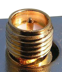 Reversed Polarity SMA connector (RP-SMA).