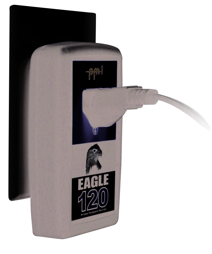 Figure 2. The Eagle 120 is designed to plug into a standard 120V wall outlet.