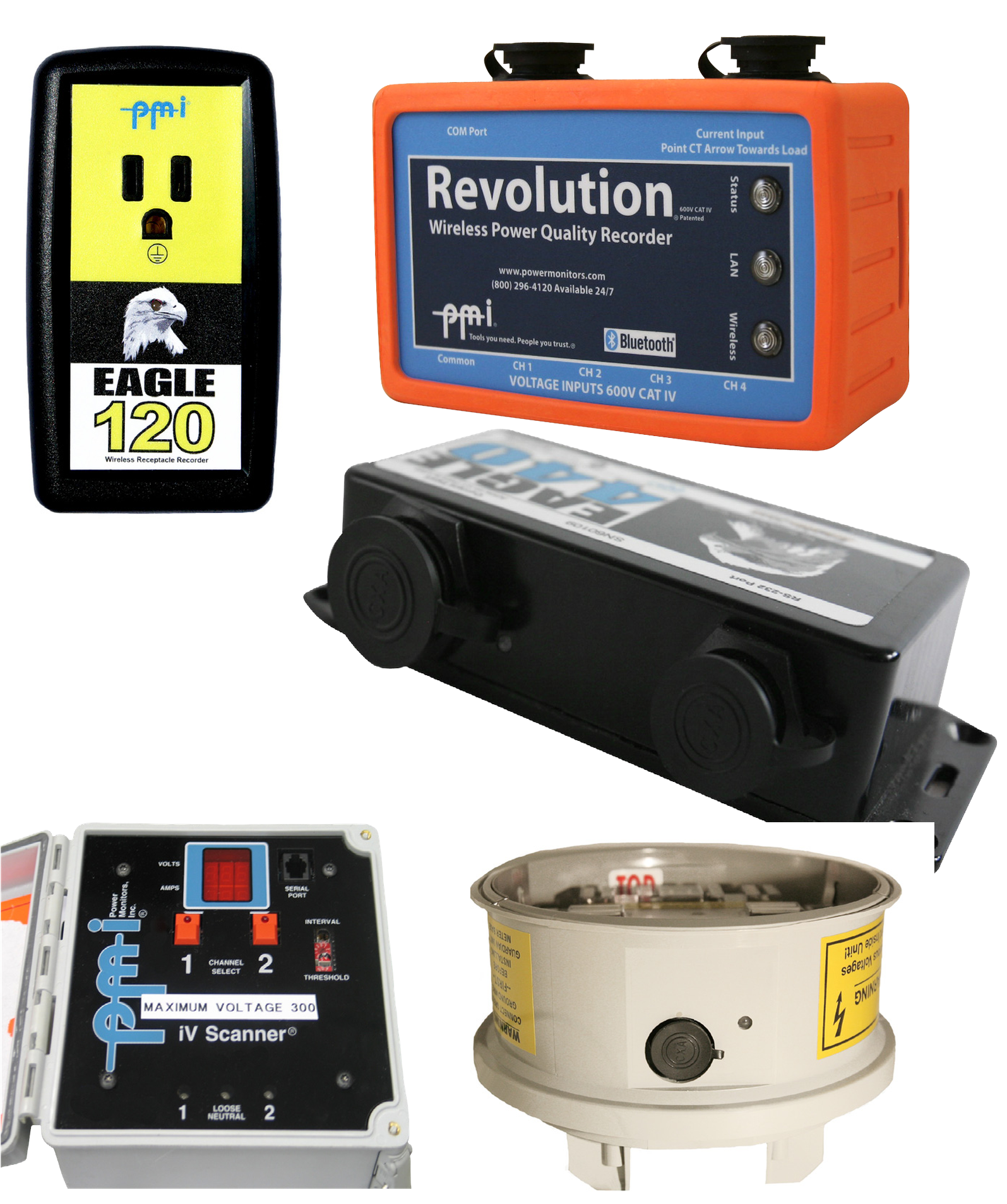 Figure 2. Most PMI recorders have an LED that indicates their recording mode.
