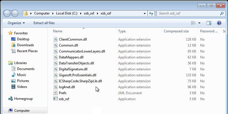 Figure 1. Unzip the package contents