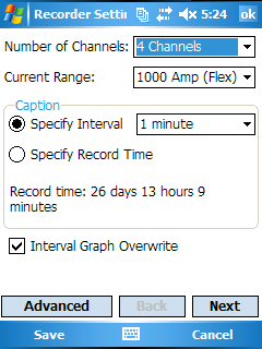 Initialization settings
