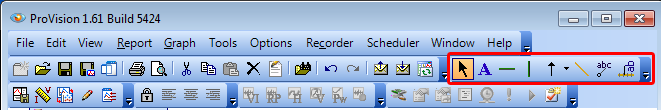 Figure 6. Annotation toolbar