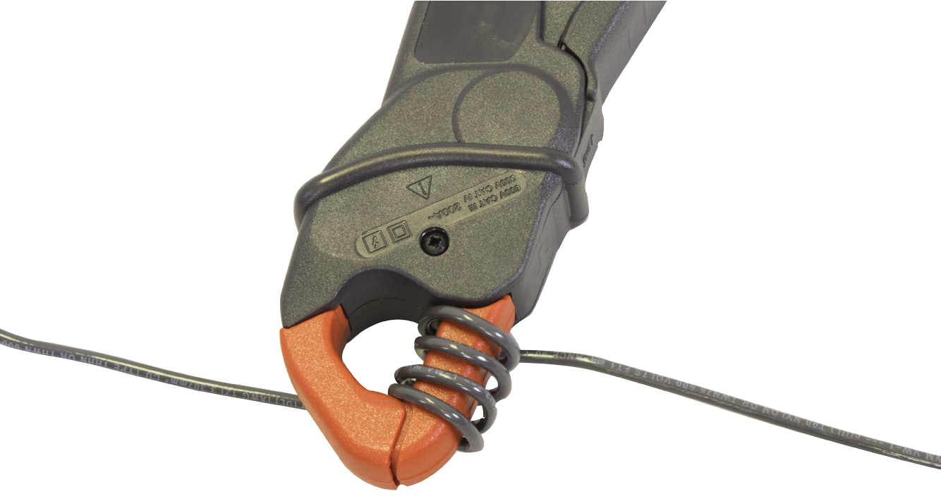 Figure 5. Metering CT secondary wrapped around the TLAR four times