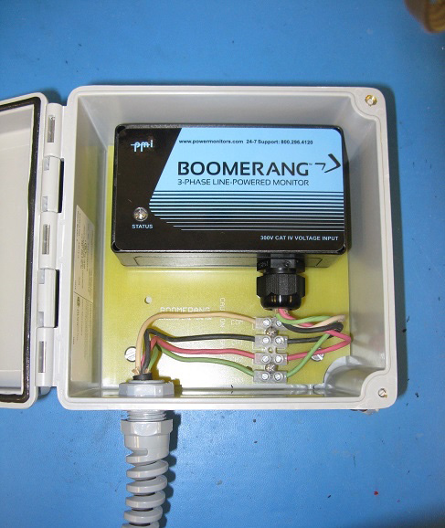 Three phase Boomerang voltage input connection