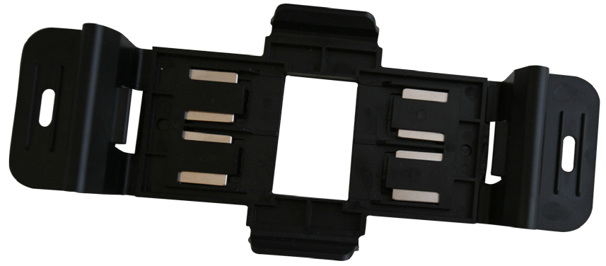 Figure 1. Magnetic mounting bracket (above)