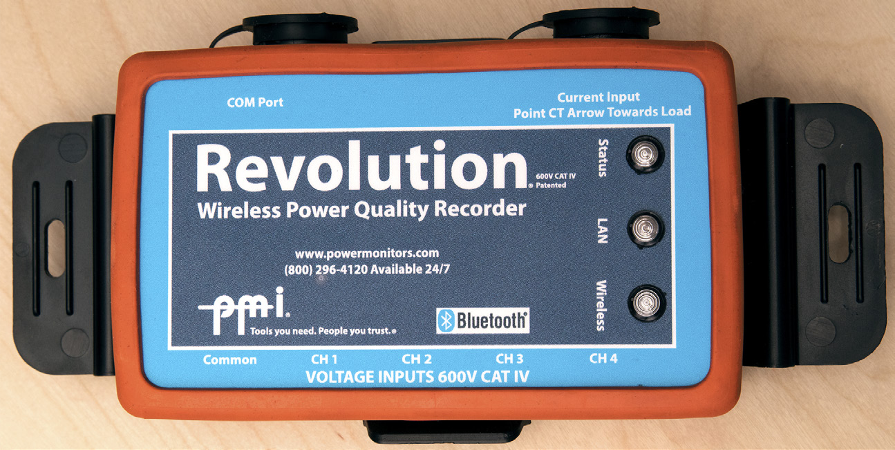 Figure 2. Revolution in magnetic mounting bracket (above)