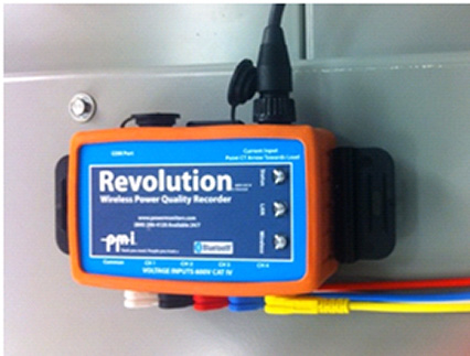 Figure 6. Revolution mounted to ferrous metal wall