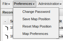 Figure 14. Setting preferences