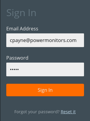 Figure 1. PQ Canvass sign-in
