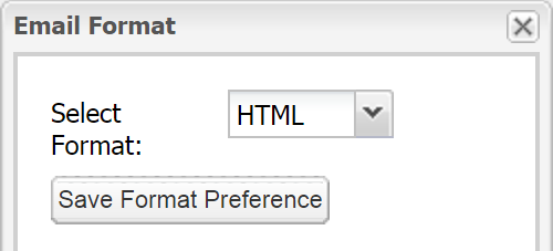 Figure 4. Email Format
