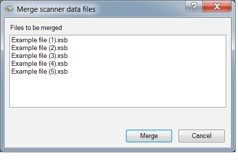 Figure 5. Confirmation dialogue box