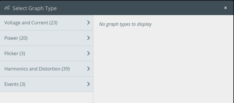 Figure 5. "Select Voltage and Current"
