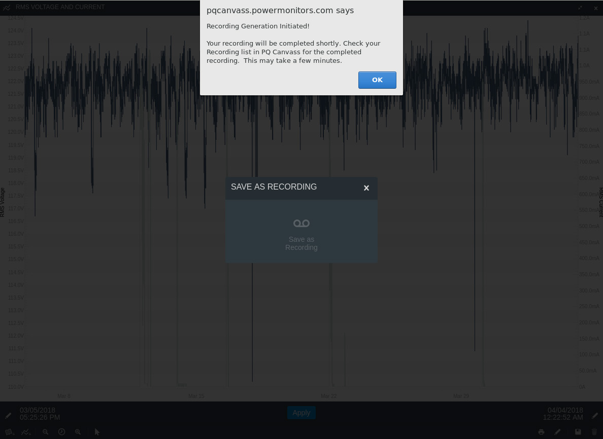 Figure 3. Save Confirm