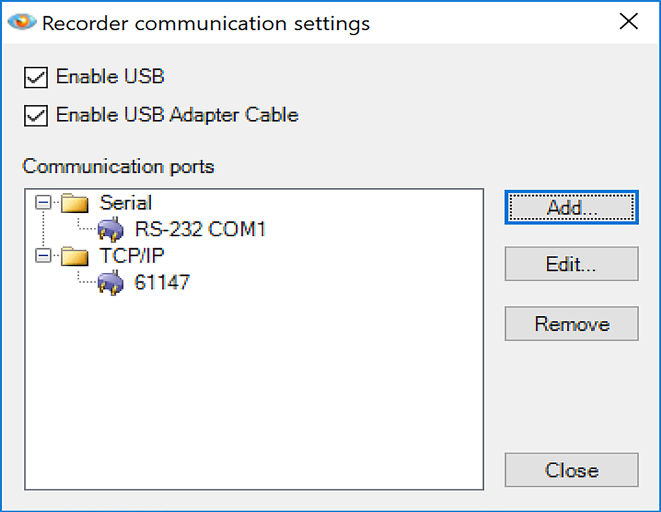 Figure 3. Add Device