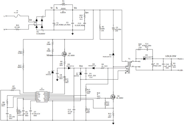 Figure 1. LED Driver Circuit