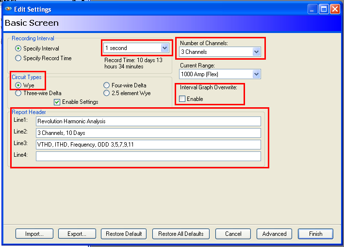 Figure 5. Basic Screen