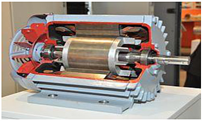Figure 1. Cutaway View of an induction motor