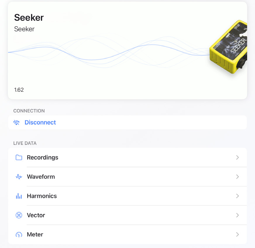 Figure 2. PMI View offers several options for Live Data Viewing.