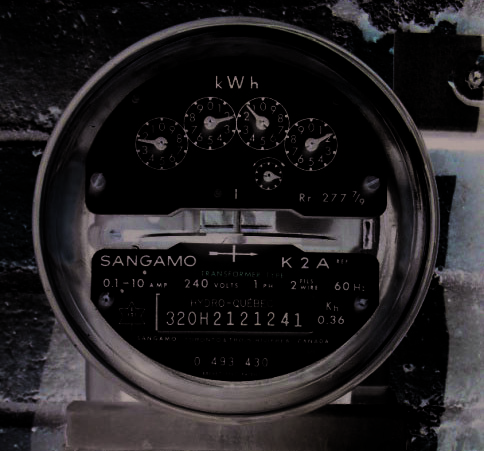 Electromechanical induction meter