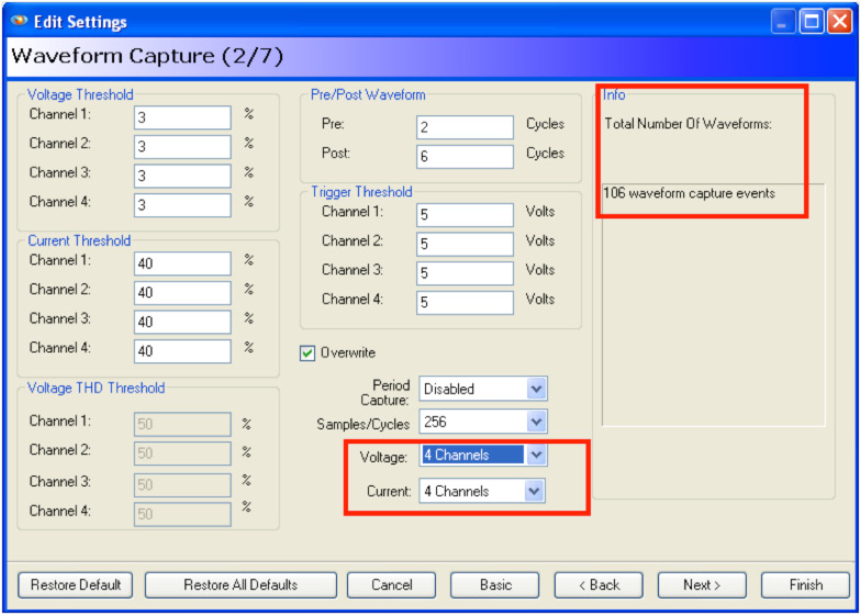 Figure 2. Select the desired number of channels.