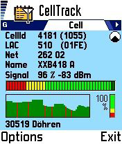 Figure 3. Sensorly coverage mapping application