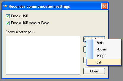 Figure 14. Add Cell Connection