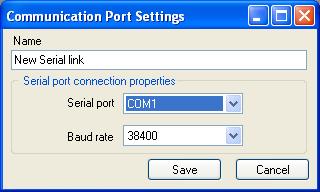 Figure 8. Connection Properties