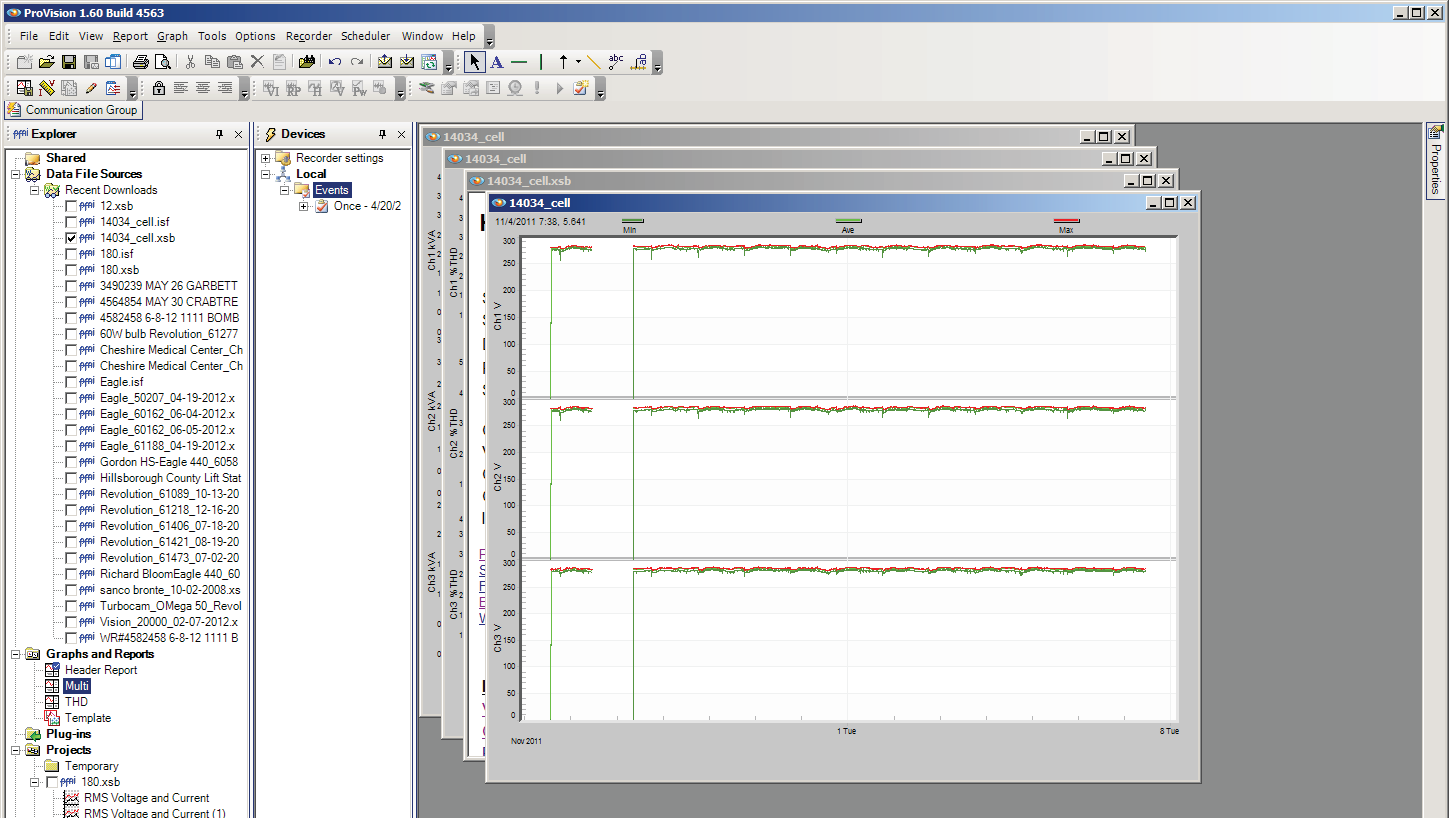 Figure 5. Disabling tabbed windows causes each tab to appear as an individual window