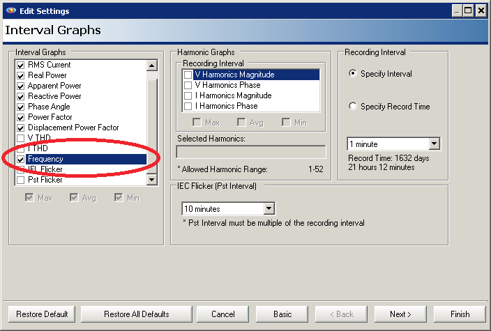 Figure 2. Enabling Frequency