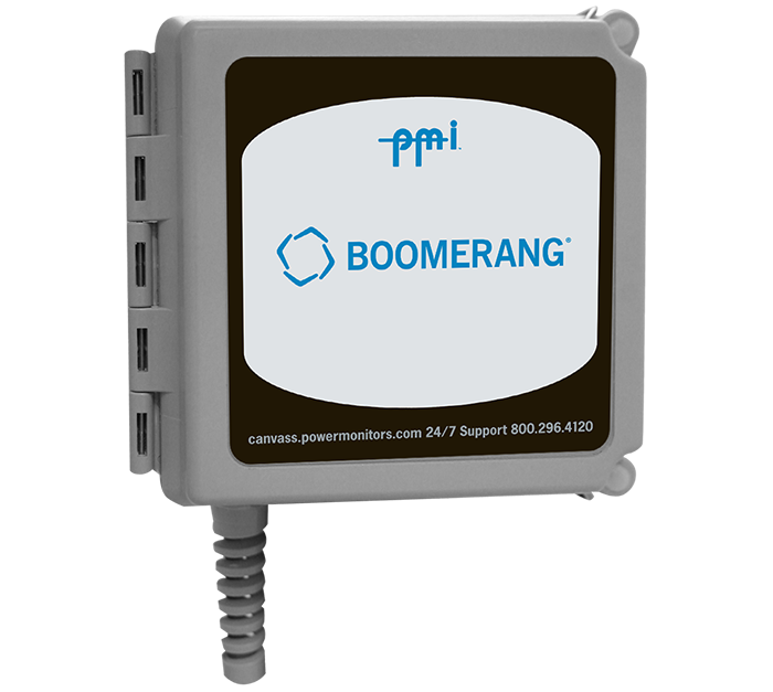 PMI's Boomerang Pole Mount Voltage Current Power Monitor SCADA.