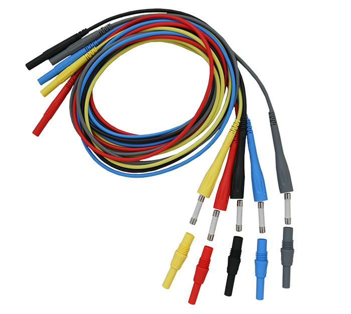 Fused Voltage Lead Kit Overcurrent Protection.