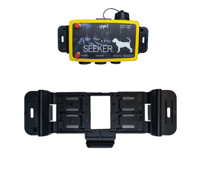 Seeker mounting bracket for use with Seekder power quality recorder