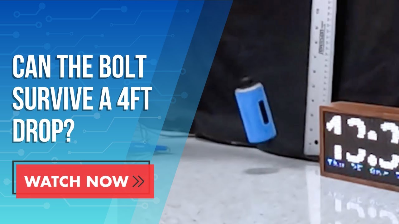 How Rugged Is the Bolt? Drop Test from 1-4 Feet – PMI