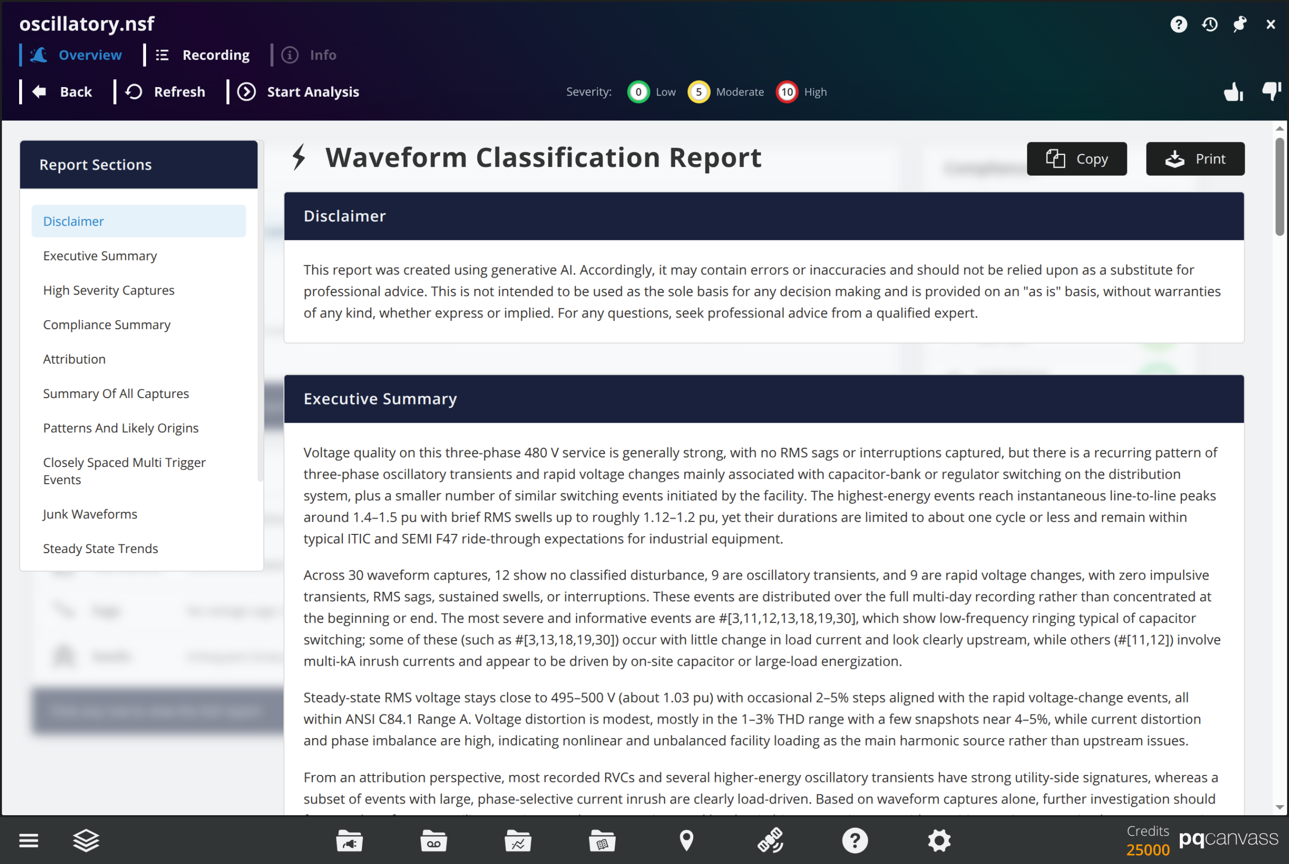 waveform-report waveform-report